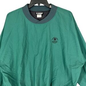 Roche Country Club Of Orangeburg Pullover Jacket Men L‎ Vintage 90s Golf Course